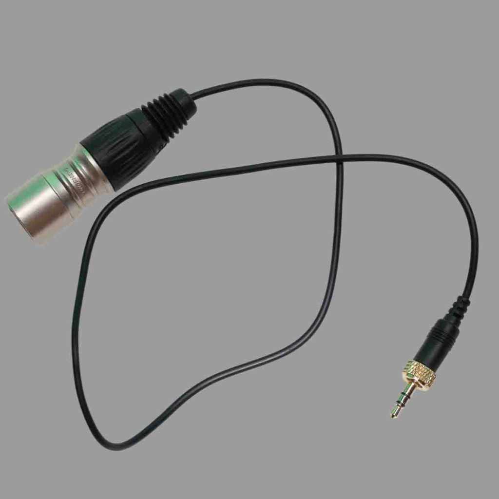 1/8 to DMX female (Mic to camera Adapter)